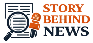 Story Behind News Website Logo