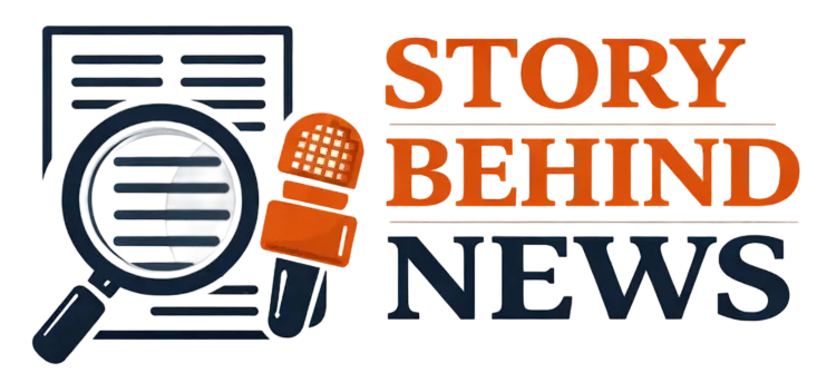 Story Behind News Website Logo