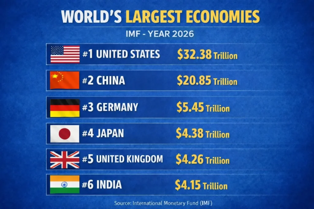 World's Largest Economies 2026 IMF