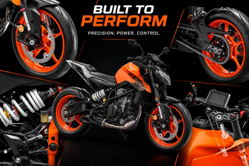 KTM 390 DUKE Bike Design and Looks
