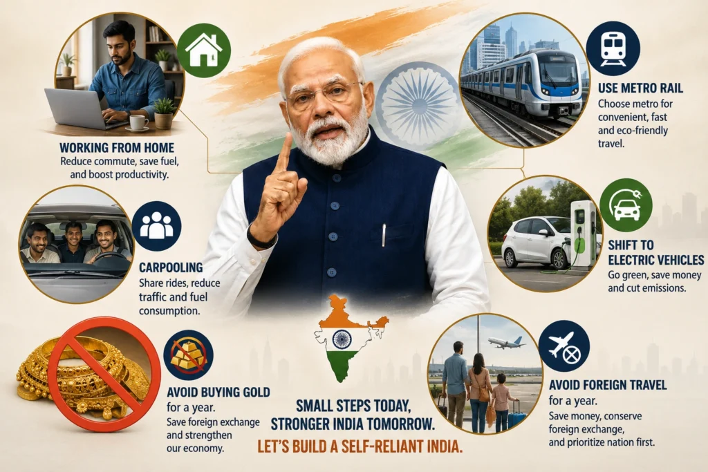 Prime Minister Narendra Modi appeals for economic self-relianceg