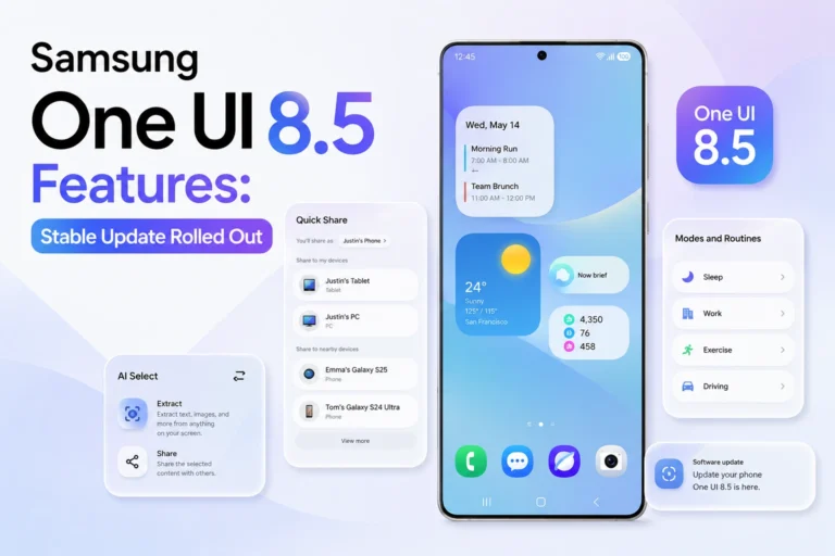 Samsung One UI 8.5 Features Stable Update Rolled Out
